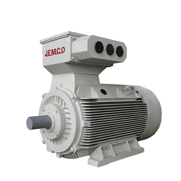 الکتروموتور جمکو سه فاز 612 اسب 450 کیلووات پوسته چدنی