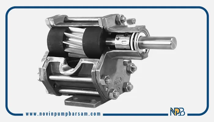 پمپ جابجایی مثبت دندهای (Gear Pump)