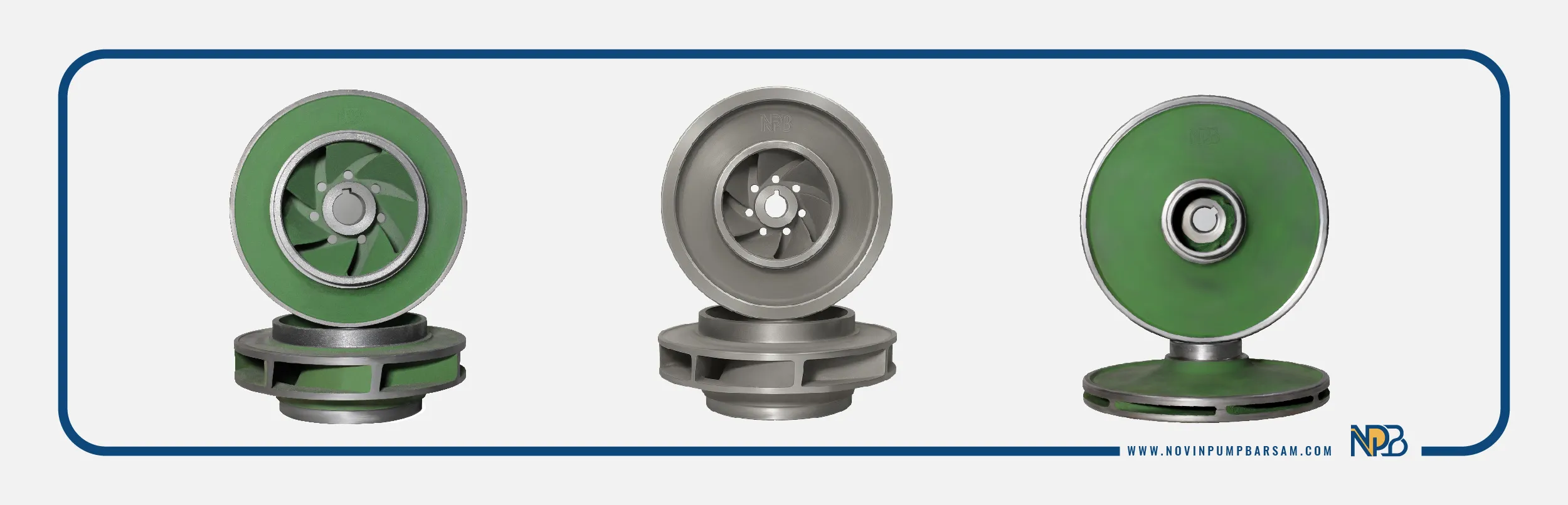 انواع پروانه پمپ سانتریفیوژ را بشناسید