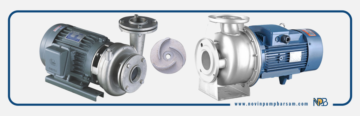 پمپ گریز از مرکز استیل چیست؟ بررسی ویژگی‌ها و کاربردهای این پمپ